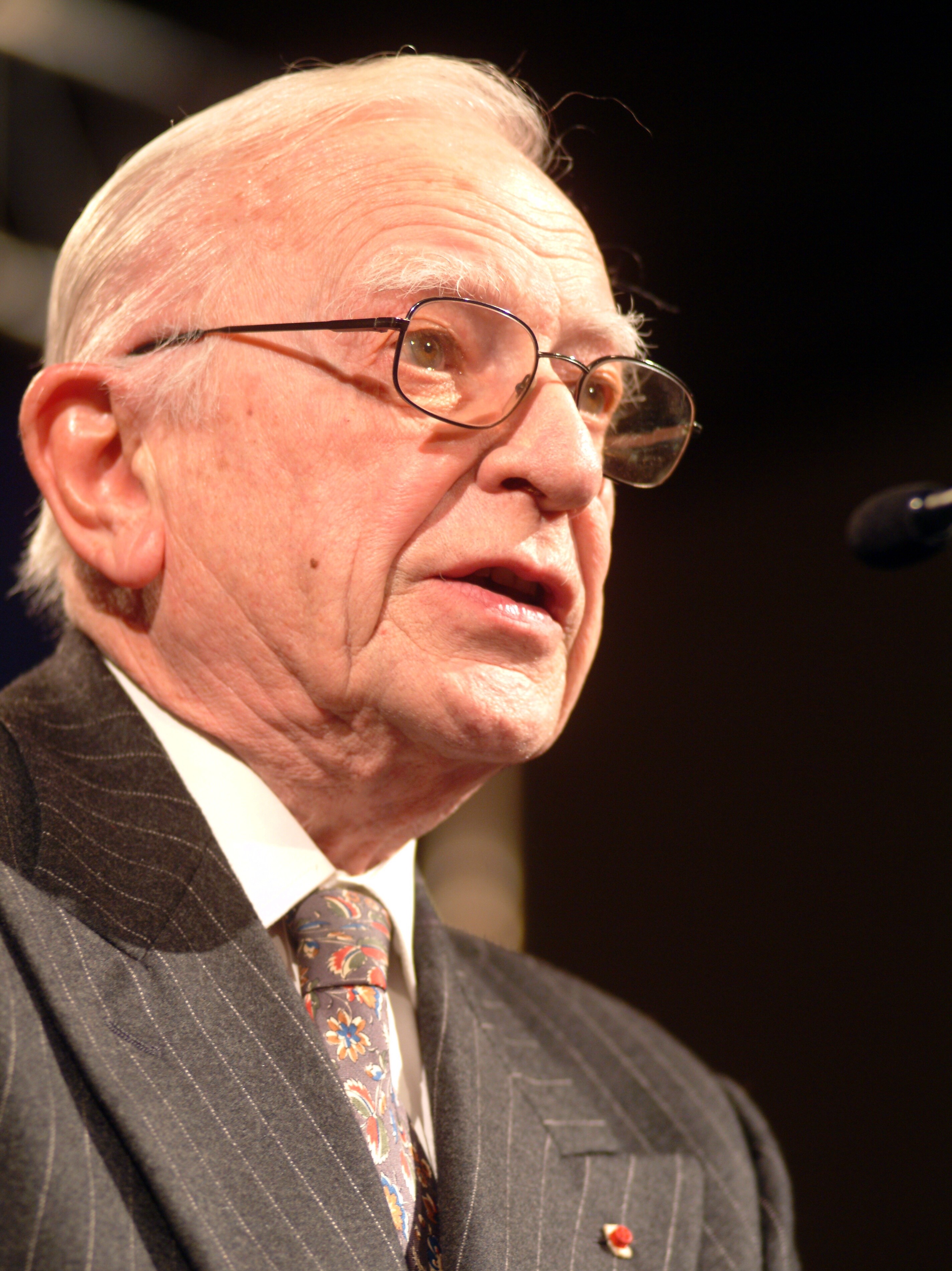 Marcel Boiteux, président d'honneur d'EDF.Vivre EDF 28